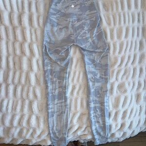 Lululemon Camouflage Gray Leggings